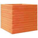 Plantekasse voksbrun 50x50x45,5 cm heltre furu