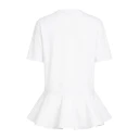 Alaïa Dame Topper Hvit M,