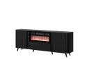 Kommode Clement 200 cm   Svart
