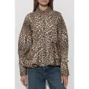 Ganni Dame Bluser & Skjorter Brun XS,