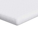 vidaXL Madrassbeskytter Hvit 100 x 200 cm Jacquard Stoff