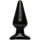 Doc Johnson Classic Smooth Butt Plug Large     - Svart