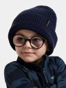 Didriksons Buz Kids" Beanie   Navy   52/54