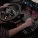 Hori Force Feedback Truck Control System Ratt + Pedaler + Girspak PC