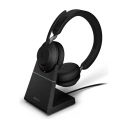 Jabra Evolve2 65 Ms (incl. Stand) Hodesett Usb-a Microsoft Teams Stereo Svart
