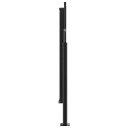  Uttrekkbar sidemarkise 100x1000 cm rød 4004687