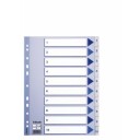 Register Esselte PP A4 1-10 Hvit