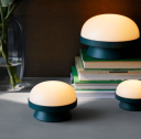 Rosendahl - Soft spot solar dots lampe 8,5 cm forest green