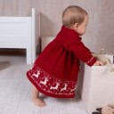 Bluum strikk   Reinsdyrkjole med nisselue i Pure Eco Baby Wool