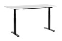Banner Skrivebord 72x160 cm   Hvit/Svart