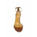 Francesco Russo Dame Sko Beige 38 1/2 EU,