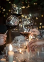 Wik & Walsøe Julemorgen Rødvinsglass 50 cl Klar 5 stk