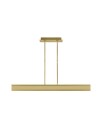 I Beam 47 Linear Suspension Plated Brass