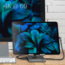j5create JTS224-N - Multi-Angle Stand with Docking Station for iPad Pro