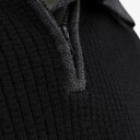 Ulvang Unisex Rav Sweater With Zip S , Black/Charcoal Melange