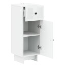 vidaXL Baderom Oppbevaringsskap EDE Hvit 30 x 31 x 80 cm