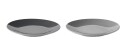 Stelton Emma plate 18cm grå 2 stk