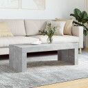  Salongbord betonggrå 102x50x36 cm konstruert tre 8720845920364