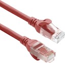 ACT Nettverkskabel Cat6A U/UTP TPE RJ45 Ultrafleksibel 2 m Rød