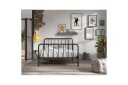Seng Bronxx Svart 140 x 200 cm   Svart 140 x 200 cm
