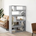 Romdeler betonggrå 100x33x156,5 cm konstruert tre