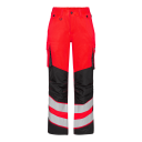 Engel Safety Light dame bukse Hivis Rød/Svart SEW-2543-319-4720 40