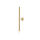 Aldex Tubo 2 vegglampe messing 60 cm