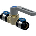 FLOWFIT Kuleventil 20 mm med Håndtak i Blyfri Silikonbronse