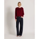 Alberta Ferretti Dame Strikkevarer Rød XL,