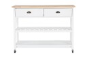 Navarino Serveringsvogn 48 \| 120 cm   Hvit