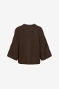 Vila   Kardigan Vibows 3/4 Knit Cardigan/Ln   Brun