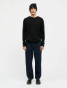 Mads Nørgaard Super Wool Karsten Knit - Black - L