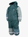 Lindberg Regndress Fagerhult Rain Set Fleece Grønn
