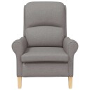  lenestol Gråbrun 76 x 94 x 102 cm stoff