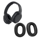 Øreputer i kunstlær til Sony MDR RF995R / WH RF400R   Svart
