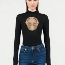 Roberto Cavalli Dame Topper Svart XS,