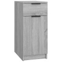 vidaXL Skrivebordskap grå sonoma 33,5x50x75 cm konstruert tre