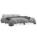  Sengeramme grå sonoma 200x200 cm konstruert tre og metall 8721102615160