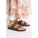 Birkenstock Dame Sko Brun 37 EU,
