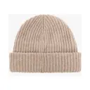 Ganni Structured Rib Beanie Lue Beige  female