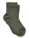 mp Denmark Wool Rib Socks - Green - 22/24