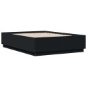  Sengeramme svart 135x190 cm konstruert tre 8721012274730