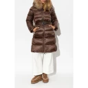 Moncler Dame Frakker Brun XL,