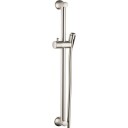 Hansgrohe Unica Dusjstang Classic 65 cm, m/dusjslange, Børstet Nikkel