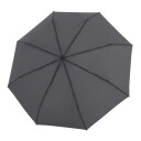 Knirps Duomatic Timber Paraply Dark grey