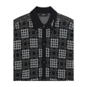 Amiri, Herre, Skjorter, Svart, XL,