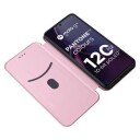 Motorola Moto G84 Flip-deksel Karbonfiber Roségull