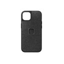 Peak Design iPhone 14 Pro Max Stoffdeksel med SlimLink Brakett - MagSafe Kompatibel - Charcoal