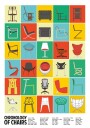 A Chronology of Chairs Plakat / 70x100cm