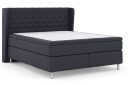 Select No 6 Komplett Sengepakke 210x210 Medium Watergel   Blå/Metallben